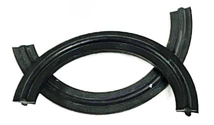 Gaskets from Exelerate service: intact, square-edged, no cracking.