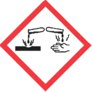 GHS corrosion pictogram
